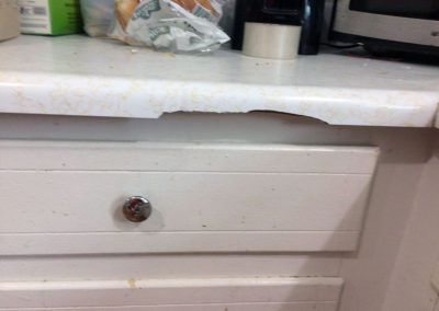 Kitchen Broken Countertop